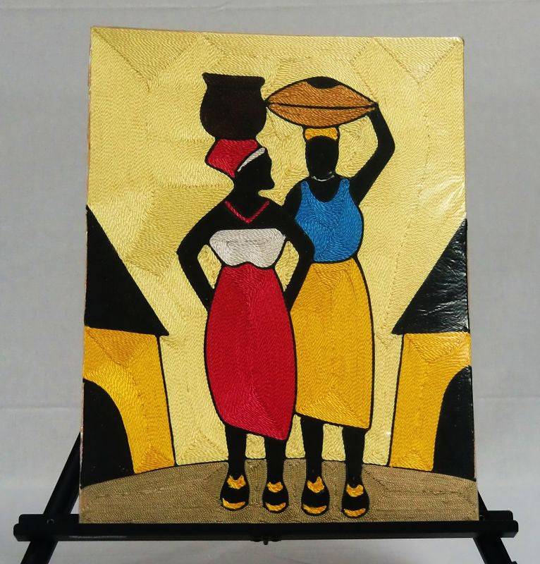 Brilliant Colorful String Art - 2 SISTERS