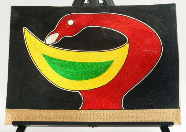 Brilliant Colorful String Art - SANKOFA Black