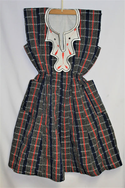 Batakari Dress - Red Lines