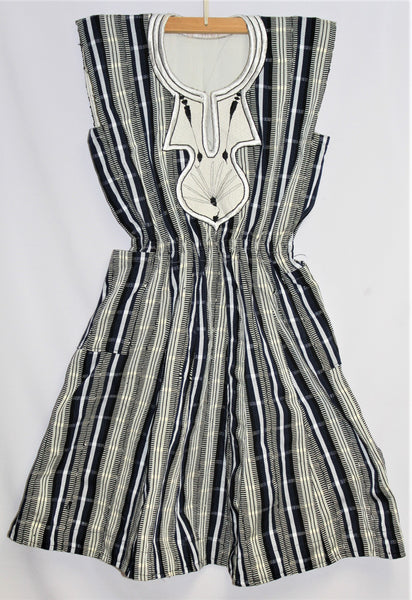 Batakari Dress - Train Tracks 2