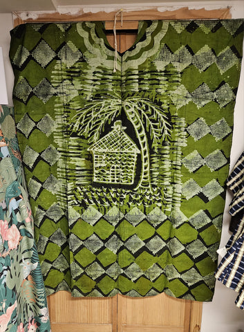 African Boubou / Caftan - Forest Green 2
