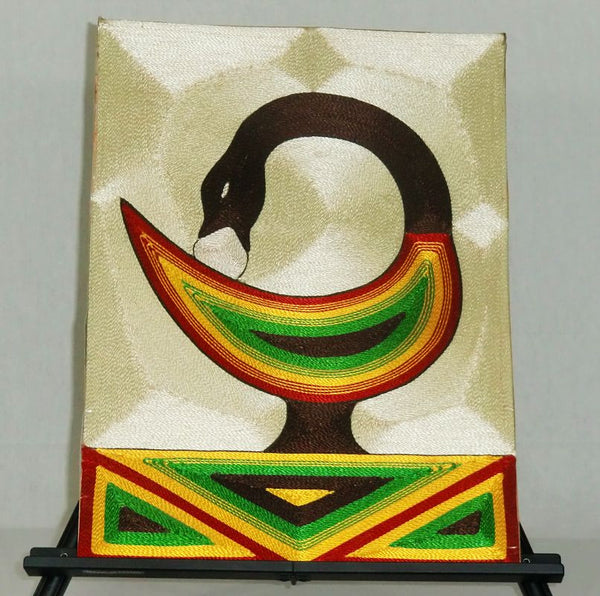 Brilliant Colorful String Art Sankofa Gold African Legacy Shoppe 